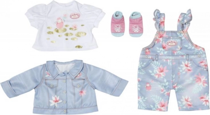 Complete outfit voor een 43 cm pop