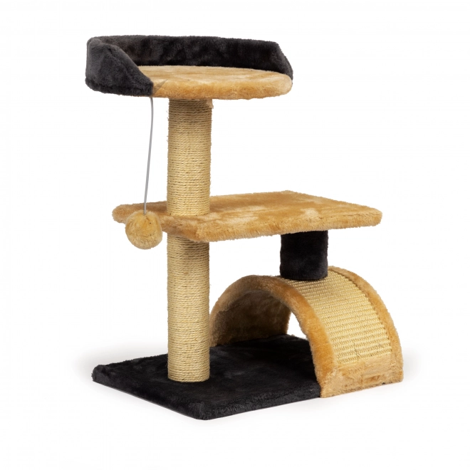 Kattenkrabpaal stapelbed boom hangspeeltje