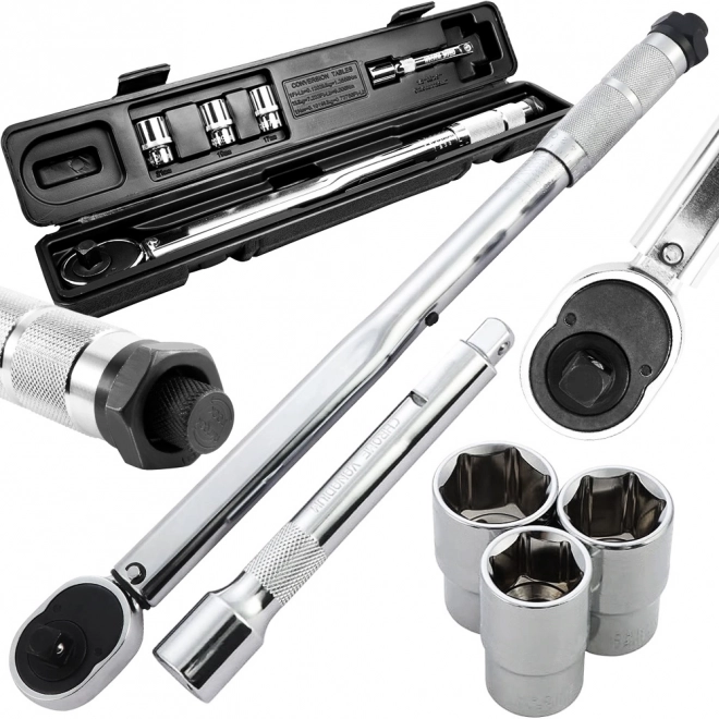 Dynamometrische set met sleutelkast 40-210 Nm
