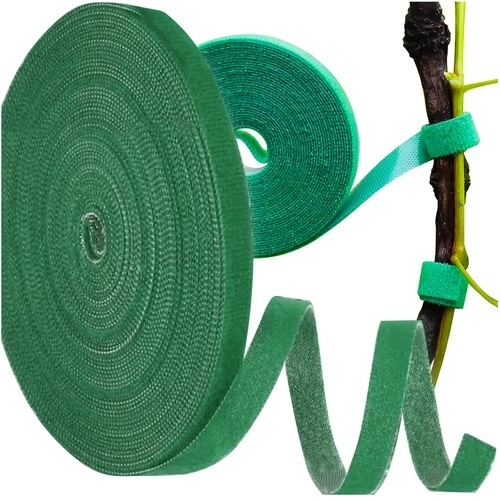 Gardlov groene textieltape met haak en lus 5m