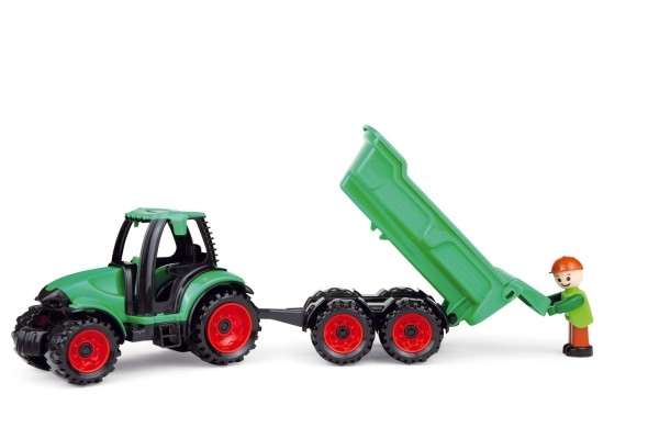 Openklapbare cabine en actieve figuur