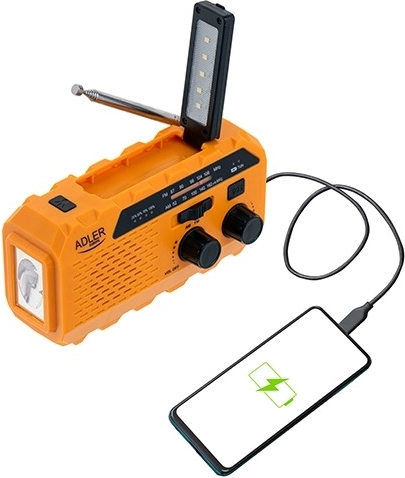 FM/AM-radio en powerbank in één