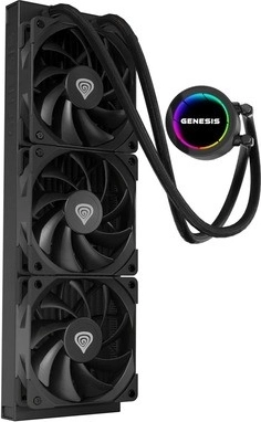 360 mm radiator en ventilatoren tot 80 CFM