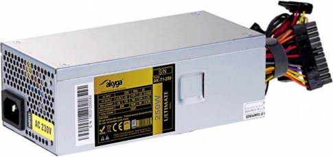Akyga Krachtige voeding TFX 250W 80+ Gold