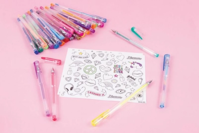 Gelpennen MAKE IT REAL - Set van 30 kleuren