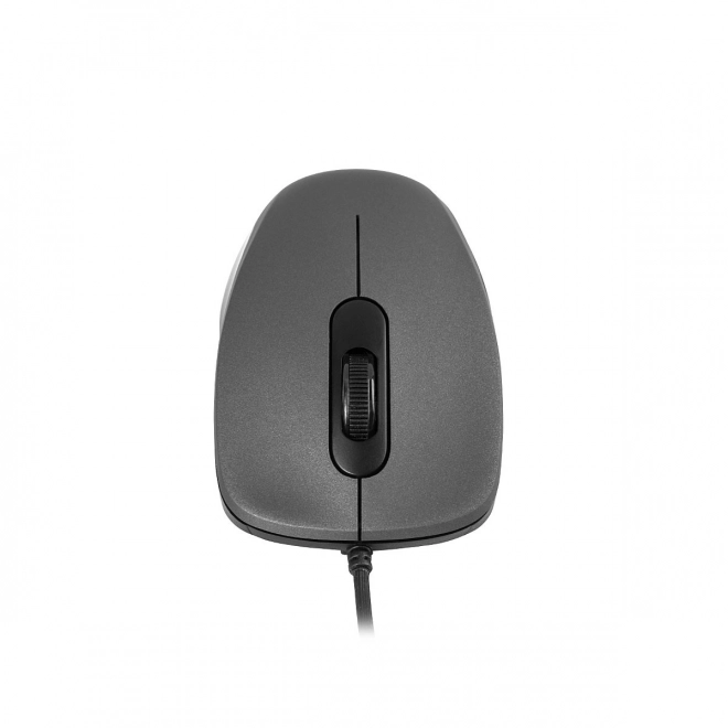 MODECOM MC-M10S stille zwarte bedrade optische muis