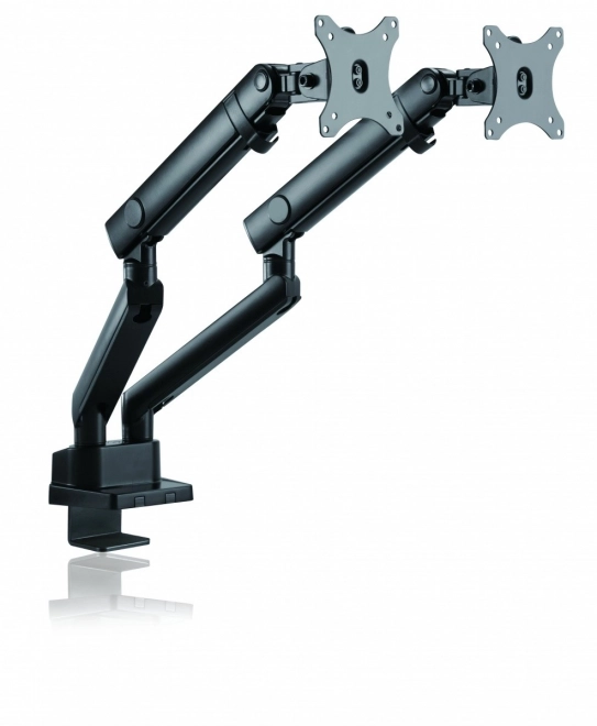 Dubbele monitorhouder tot 32" met veermechanisme
