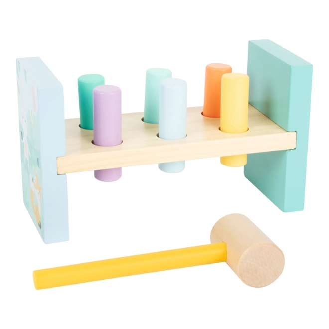 Hamerbank in pastelkleuren van Small Foot