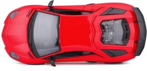 Metalen model Bburago Lamborghini Aventador rood 1:24