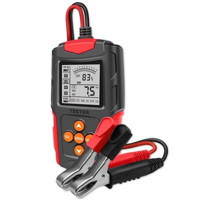 Digitale batterijtester met LCD-scherm | 12V | 24V | 3Ah-200Ah
