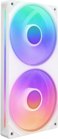 dubbele ventilator NZXT F240 RGB Core PWM wit