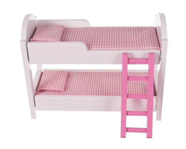 Houten poppenhuis met meubels 90 cm