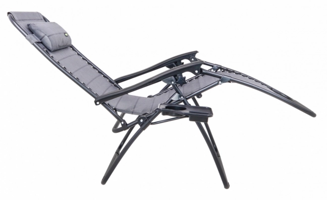 Tuin- en strandligbed met drankhouder