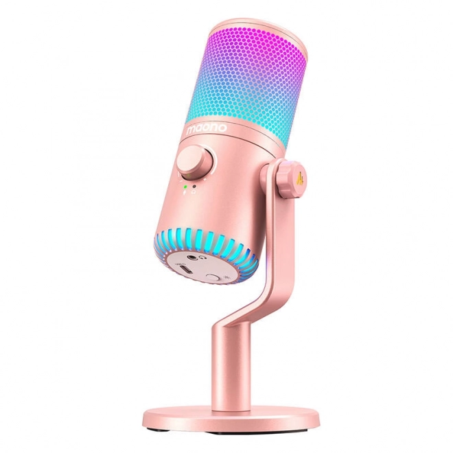 Roze microfoon Maono DM30RGB