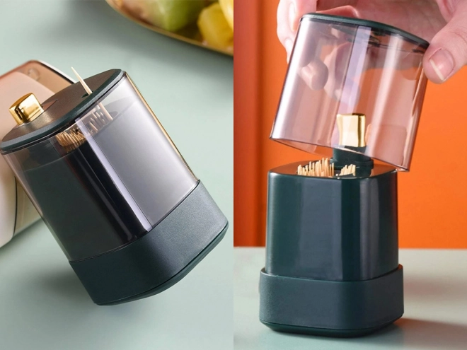 Automatische tandenstokerdispenser met elegant ontwerp
