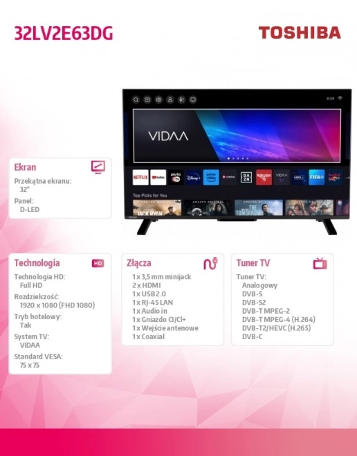 LED Televisie 32 inch