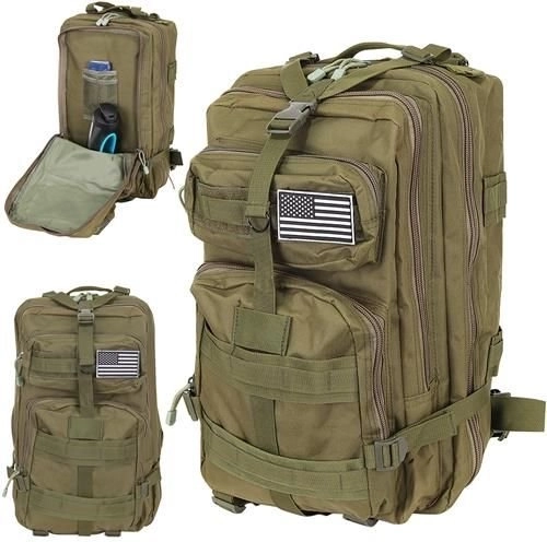 Militaire groene rugzak 38l