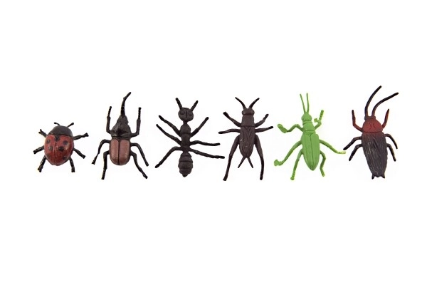 Set van 12 insectenfiguren