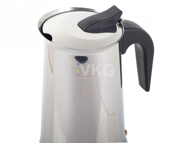 Italiaanse mokkanep 12 koffie 600 ml roestvrij staal