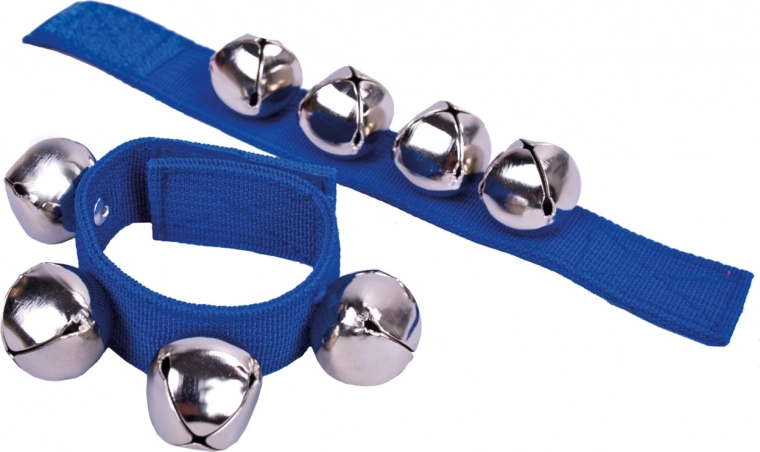 Belletjes met klittenband voor polsen en enkels