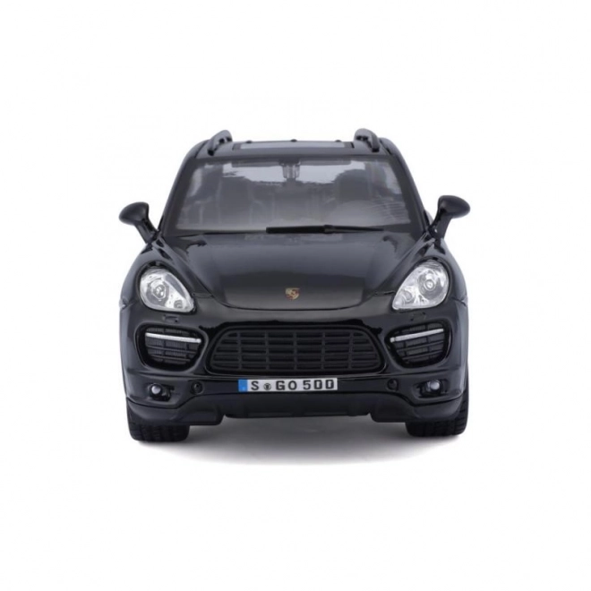 Metalen model Porsche Cayenne Turbo zwart 1/24