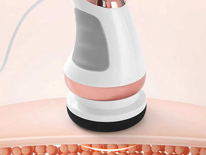 Massageapparaat voor het lichaam tegen cellulitis