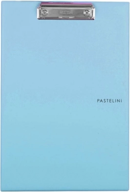 Schrijfonderlegger A4 plastic PASTELINI blauw
