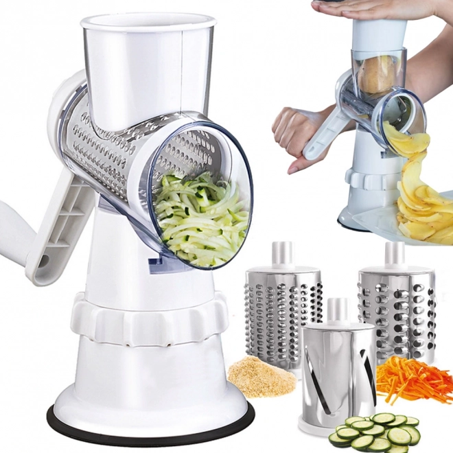 Multifunctionele groentesnijder en -schaaf 3-in-1