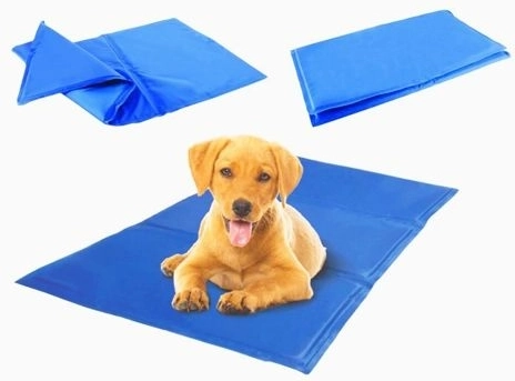 Koelmat voor hond en kat 65 × 50 – zwart