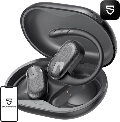 Draadloze oordopjes Soundpeats Breezy (zwart)