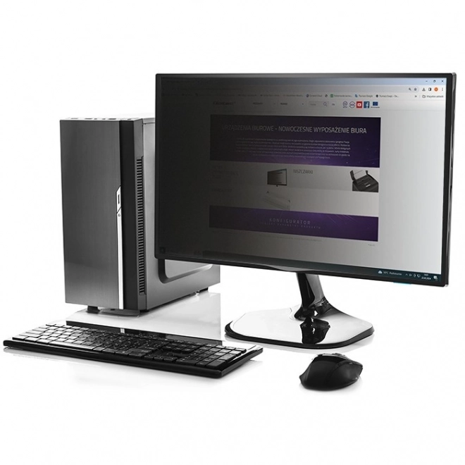 Privacyfilter 24 inch 16:10 zwart