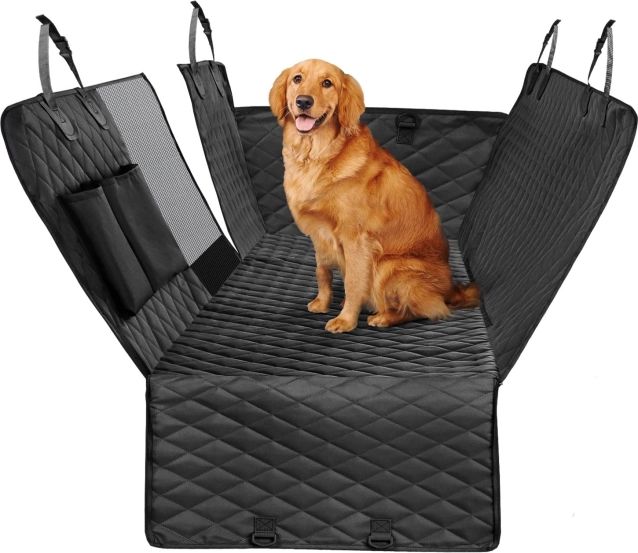 Beschermhoes voor de achterbank in de auto voor honden, universele maat Petsi