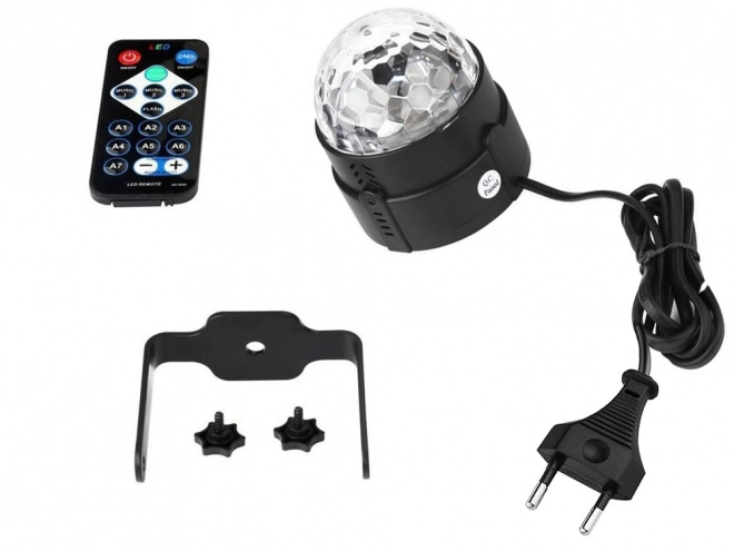 LED disco projector met RGB lichteffecten