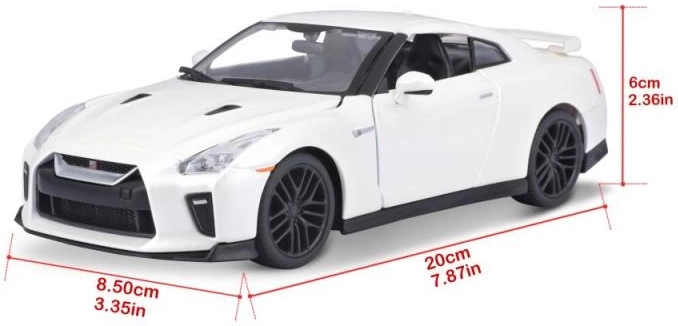 Authentieke schaal en afmetingen