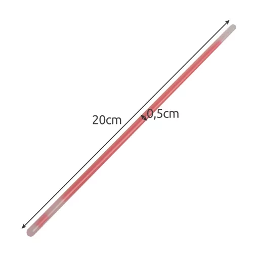 Fluorescerende armbanden en staafjes 100 stuks met connectors