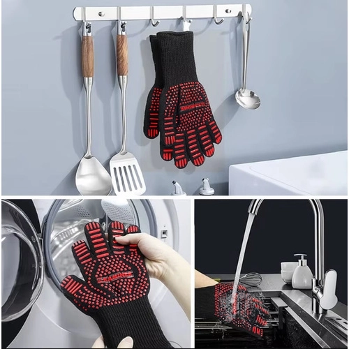 Hittebestendige barbecuehandschoenen