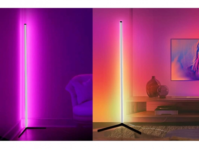 Hoek RGB LED lamp met afstandsbediening en app