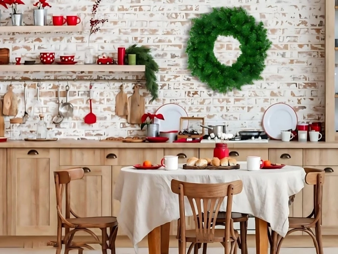 Kerstdecoratieve krans 50 cm