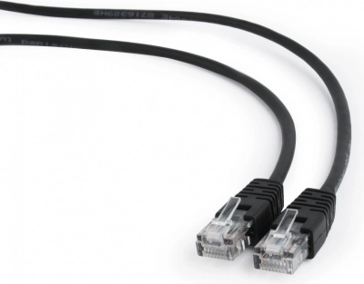 Patchkabel Cat 5e 0,5 m zwart