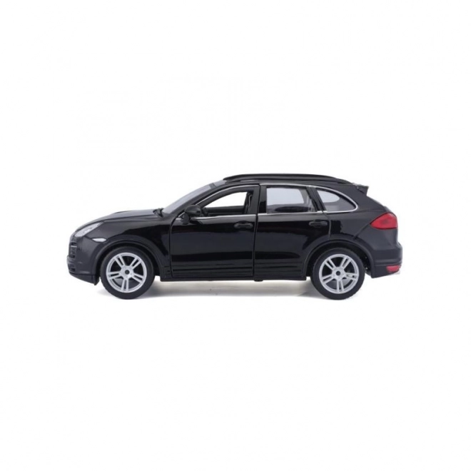 Metalen model Porsche Cayenne Turbo zwart 1/24