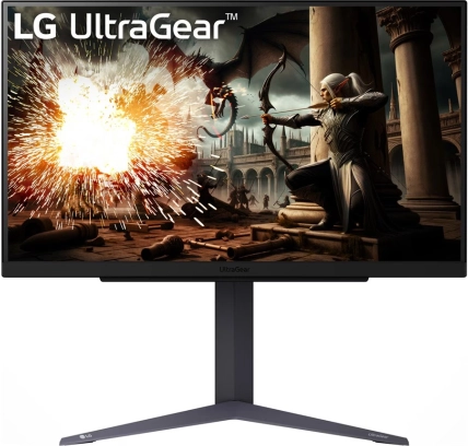 monitor lg ultragear 27″ qhd 200 hz, 1 ms, pivot en in hoogte verstelbaar