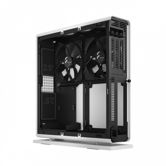 Witte pc-behuizing Ridge mITX PCIE 4.0