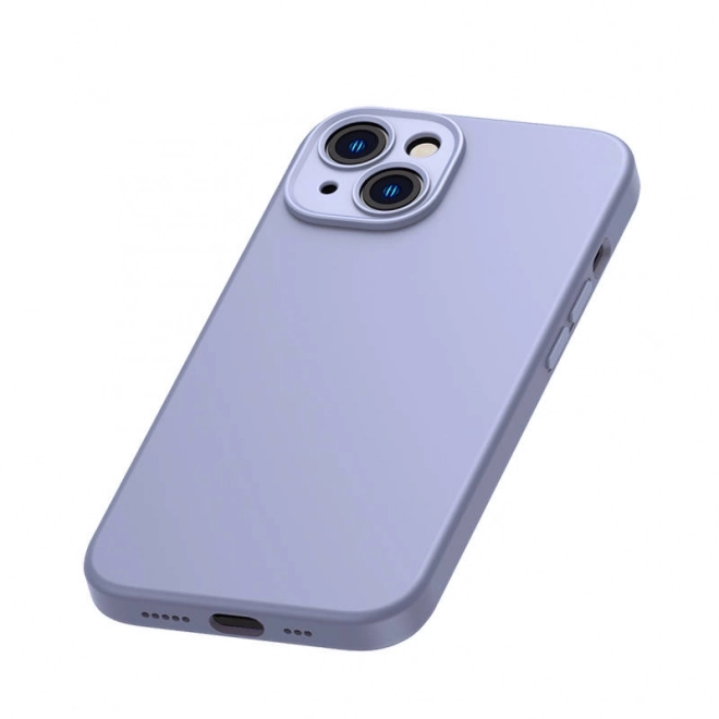 Baseus Liquid Silica Gel-hoesje voor iPhone 14 Plus lavendel