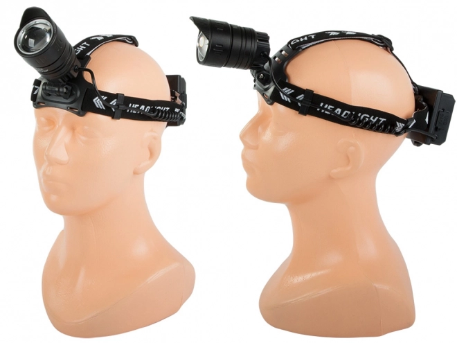 Professionele hoofdlamp met LED Cree XHP360 Powerbank Zoom van Bailong