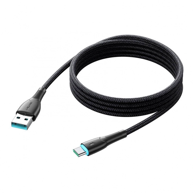Kabel Joyroom SA32-AC3 Starry USB naar USB-C, 3A, 1m, zwart