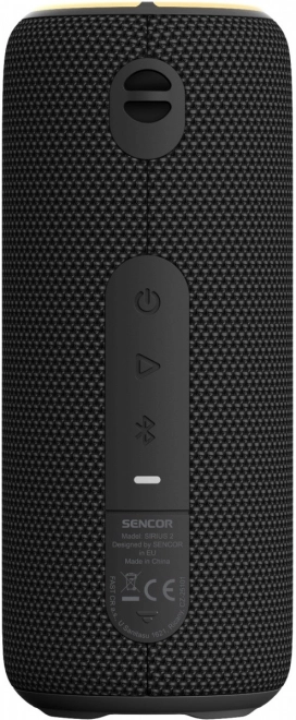 Draadloze Bluetooth-luidspreker Sencor Sirius 2 met LED-verlichting en TWS-functie
