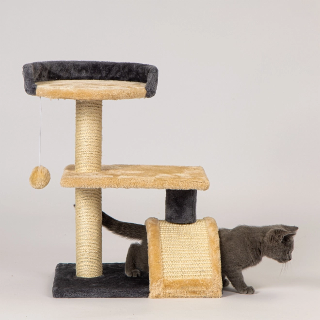 Kattenkrabpaal stapelbed boom hangspeeltje
