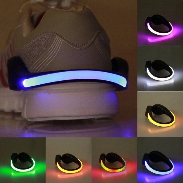 LED schoenband (2 stuks) - paars