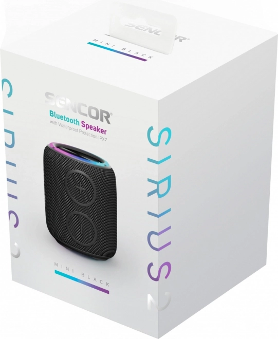 Bluetooth luidspreker Sencor Sirius 2 Mini zwart