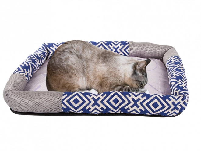 Kattenmand met krabpaal en omheining